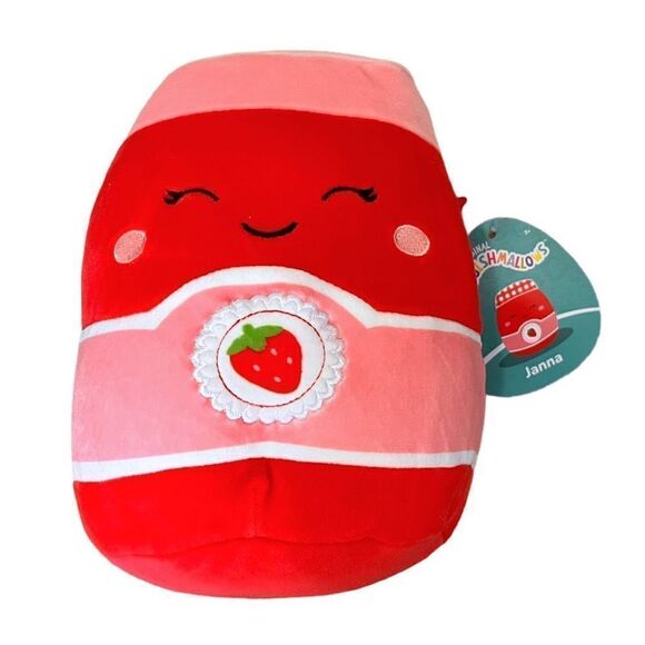 NWT Foodie Squishmallow Set 7.5” Saku Pizza Gideon Guac Nestor Nugget Janna Jam - Picture 11 of 13